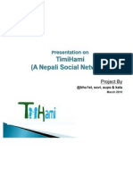 TimiHami A Nepali Social Network