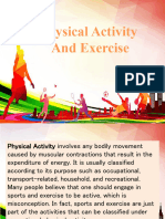 Physical Activity and Exercise