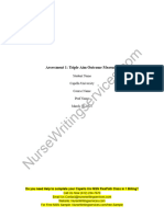 NURS FPX 6612 Assessment 1 Triple Aim Outcome Measures