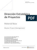 Dirección Estratégica de Proyectos - Material Base