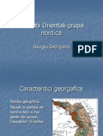 Carpatii Orientali Grupa Nordica..