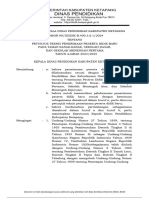 Keputusan Kadisdik TTG Juknis PPDB KTP Th. Ajaran 2024-2025