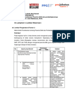 T1 - Elaborasi Pemahaman - Tugas Pengamatan Diruang Kelas