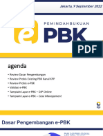 Paparan Bimtek E-PBK