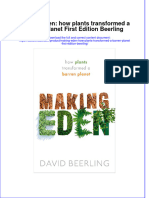 Making Eden How Plants Transformed A Barren Planet First Edition Beerling Download PDF Chapter