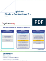 Synthèse Globale D'une Étude Sur La Génération Z