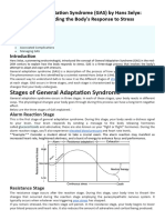 General Adaptation Syndrome