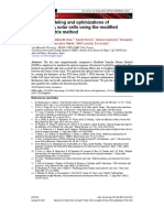 Optical Modeling and Optimizations of Cu Znsnse Solar Cells Using The Modified Transfer Matrix Method