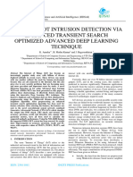 India-Net: Iot Intrusion Detection Via Enhanced Transient Search Optimized Advanced Deep Learning Technique