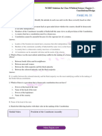 NCERT Solutions For Class 9 Political Science Chapter 2 Constitutional