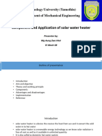 Solar Water Heater Title Defence