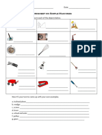 Worksheet On Simple Machines