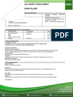 MSDS Biovarnish Glaze