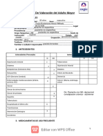 Ficha de Valoración Del Adulto Mayor1