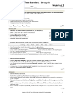 End-Of-Year Test Standard A