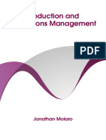 Production and Operations Management: Jonathan Molaro