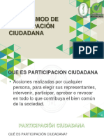 Mecanismos de Participacion Ciudadana