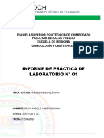 Examen Físico Ginecológico - Santos Ruth