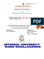 Reliance Life Insurance Project