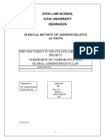 Comparative Admin Law Assignment