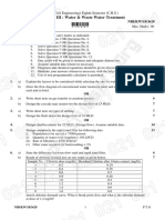 Elective - III - Water & Waste Water Treatment w18