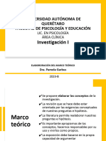 Marco Teorico Investigación