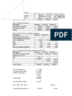 Aplicacion Costeo Por Procesos