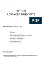 Free Electron Fermi Gas