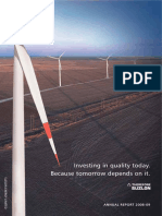 Annual Report 2008-09 - Suzlon