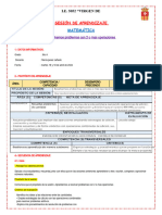 Sesion de Resolvemos Problemas Con 2 o Mas Operciones