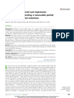 A Novel Digital Altered Cast Impression Technique For Fabricating A Removable Partial Denture With A Distal Extension