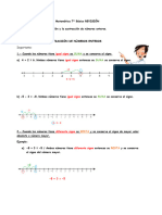 Adición y Sustración de Números Enteros REVISIÓN