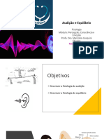 Aula Fisiologia Audicao e Equilibrio