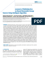 Performance Improvement of Multiobjective Optimal Power Flow-Based Renewable Energy Sources Using Intelligent Algorithm