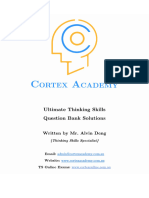 Ultimate Thinking Skills Solutions Bank