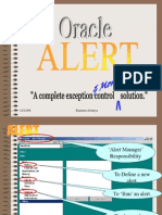 Oracle Alerts