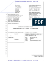 Brief in Support of Rambus Inc.'S Proposed Findings of Fact and Conclusions of Law