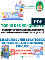 TOP 10 Des KPI Qualité