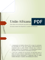 Slides 2 União Africana