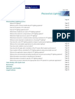 Photovoltaic Lighting Q & A: Volume 9 Issue 3 July 2006