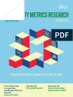 2019 - FDA Quality Metrics Research - ST Gallen