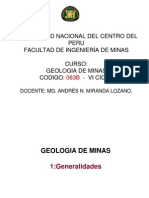 Geologia de Minas