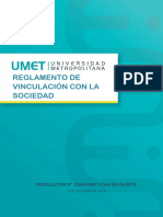 Umet Reglamento de Vinculacion 2019 CR 1