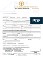 Ibja Platinum Member Form