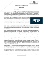 Caderno de Questões - PC-SP Pontuação 1. (PC-BA - VUNESP - 2018) Leia o Texto