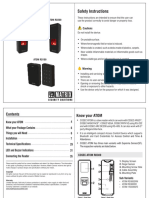 Cosec Atom Rd100 Quick Start Guide