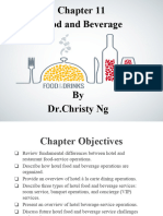 Chapter 11 Food and Beverage