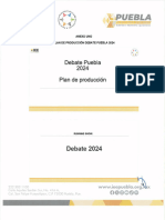 Debate Gubernatura de Puebla: Durará 100 Minutos y Candidatos Estarán de Pie