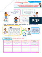 D3 A1 FICHA Elaboramos Un Tríptico Con Nuestra Propuesta de Acciones para Una Alimentación Saludable.