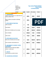 Estimation de Construction D'une Couverture Autopotante Pour La Piscine Amougay